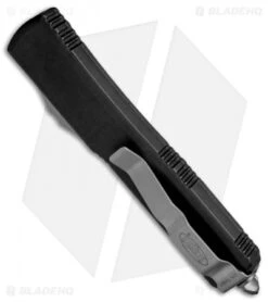Microtech Ultratech Spartan OTF Automatic Knife Black CC (3.4" SW) 223-10 -Microtech Microtech Ultratech OTF Spartan SW Black 223 10CC BHQ 51944 jr side