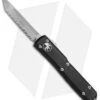 Microtech Ultratech T/E OTF Automatic Knife CC (3.4" Bead Blast Full Serr) 1 Microtech Ultratech T/E OTF Automatic Knife CC (3.4" Bead Blast Full Serr) -Microtech Microtech Ultratech OTF TE Black BB Full Serr 123 9 BHQ 67982 jr