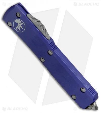 Microtech Ultratech T/E OTF Automatic Knife CC Purple (3.4" Stonewash) 4 Microtech Ultratech T/E OTF Automatic Knife CC Purple (3.4" Stonewash) - Image 2