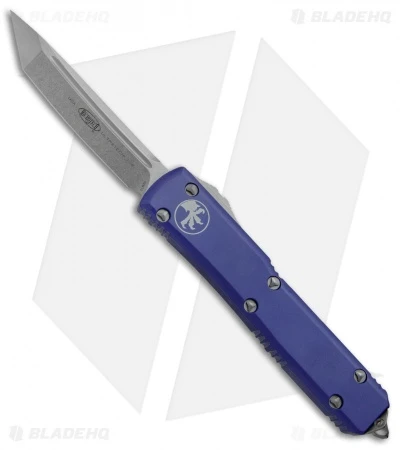 Microtech Ultratech T/E OTF Automatic Knife CC Purple (3.4" Stonewash) 3 Microtech Ultratech T/E OTF Automatic Knife CC Purple (3.4" Stonewash)