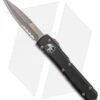 Microtech Ultratech Bayonet OTF Automatic Knife Black (3.4" Bronze Apoc Serr) -Microtech Microtech Ultratech SE Bayo OTF Auto CC Black Bronze Apocalyptic Serr 121 14AP BHQ 135891 jr