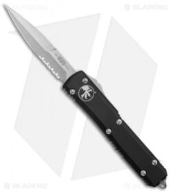 Microtech Ultratech S/E Bayonet OTF Automatic Knife CC (3.4" Stonewash Serr)