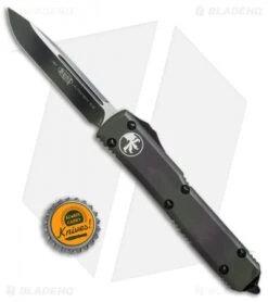 Microtech Ultratech S/E OTF Automatic Knife CC (3.4" Green Camo) -Microtech Microtech Ultratech SE CC green camo BHQ 52464 er size