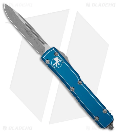 Microtech Ultratech S/E OTF Automatic Knife Distressed Blue(3.4" Apocalyptic) 3 Microtech Ultratech S/E OTF Automatic Knife Distressed Blue(3.4" Apocalyptic)