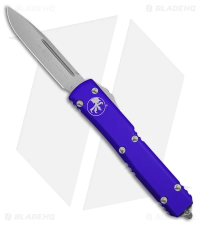 Microtech Ultratech S/E OTF Automatic Knife Purple Aluminum (3.4" Stonewash) 3 Microtech Ultratech S/E OTF Automatic Knife Purple Aluminum (3.4" Stonewash)