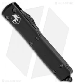 Microtech Ultratech OTF S/E Automatic Knife Black (3.4" Black DLC) 121-1DLCT -Microtech Microtech Ultratech SE OTF Auto Black Black DLC 121 1DLCT BHQ 105167 jr spine