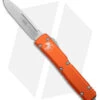 Microtech Ultratech S/E OTF Automatic Knife Orange (3.4" Stonewash) 121-10OR -Microtech Microtech Ultratech SE OTF Auto Orange SW BHQ 24812 jr