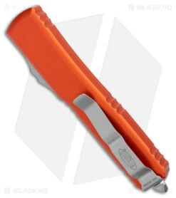 Microtech Ultratech S/E OTF Automatic Knife Orange (3.4" Stonewash) 121-10OR 8 Microtech Ultratech S/E OTF Automatic Knife Orange (3.4" Stonewash) 121-10OR -Microtech Microtech Ultratech SE OTF Auto Orange SW BHQ 24812 jr side
