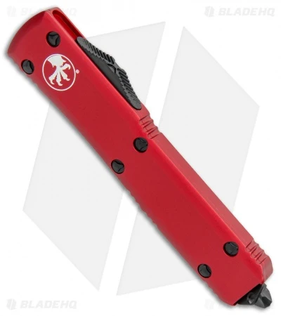 Microtech Ultratech S/E OTF Automatic Knife Red CC (3.4" Black) 121-1RD 4 Microtech Ultratech S/E OTF Automatic Knife Red CC (3.4" Black) 121-1RD - Image 2