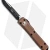 Microtech Ultratech S/E OTF Automatic Knife Tan CC (3.4" Black) 121-1TA -Microtech Microtech Ultratech SE OTF Auto Tan CC Black 121 1TA BHQ 50461 jr 1