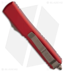 Microtech Ultratech S/E OTF Automatic Knife Red (3.4" Bronze) 121-13RD 8 Microtech Ultratech S/E OTF Automatic Knife Red (3.4" Bronze) 121-13RD -Microtech Microtech Ultratech SE OTF Automatic Knife Red 3.4in Bronze BHQ 181741 hd side
