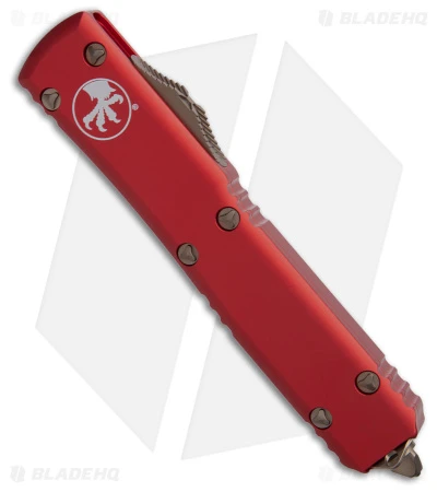 Microtech Ultratech S/E OTF Automatic Knife Red (3.4" Bronze) 121-13RD 4 Microtech Ultratech S/E OTF Automatic Knife Red (3.4" Bronze) 121-13RD - Image 2