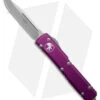 Microtech Ultratech S/E OTF Automatic Knife Violet (3.4" Satin) 121-4VI -Microtech Microtech Ultratech SE OTF Automatic Knife Violet 3.4in Satin BHQ 93228 hd