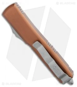 Microtech Ultratech S/E OTF Automatic Tan CC (3.4" Apocalyptic) 121-10APTA 8 Microtech Ultratech S/E OTF Automatic Tan CC (3.4" Apocalyptic) 121-10APTA -Microtech Microtech Ultratech SE OTF Automatic Tan CC 3.4 Apocalyptic 121 10APTA BHQ 51580 LS Side