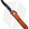 Microtech Ultratech S/E OTF Automatic Knife Orange CC (3.4" Black Serr) 2 Microtech Ultratech S/E OTF Automatic Knife Orange CC (3.4" Black Serr) -Microtech Microtech Ultratech SE orange CC black serr BHQ 52460 jr