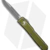 Microtech Ultratech S/E OTF Auto Knife Distressed OD Green (3.4" Apocalyptic) -Microtech Microtech Ultratech SW OTF AK Distressed OD Green 3in Apocalyptic BHQ 179335 td