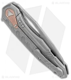 Microtech Sigil MK6 Frame Lock Knife Apocalyptic Titanium (3.75" Apocalyptic) -Microtech Microtech Ultratech Sigil Apocalyptic Ti 196 10AP BHQ 51565 jr side