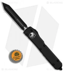 Microtech Ultratech Spartan OTF Automatic Knife Tactical CC (3.4" Black) 9 Microtech Ultratech Spartan OTF Automatic Knife Tactical CC (3.4" Black) -Microtech Microtech Ultratech Spartan BlackTactical CC Black BHQ 51249 er bottlecap