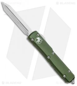 Microtech Ultratech Spartan OTF Automatic Knife OD Green CC (3.4" SW) 223-10 OD