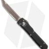 Microtech Ultratech Tanto OTF Automatic Knife Black (3.4" Bronze Apoc Serr)