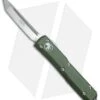 Microtech Ultratech T/E OTF Automatic Knife OD Green (3.4" Satin) 123-4OD -Microtech Microtech Ultratech TE OD Green CC satin BHQ 50984 er