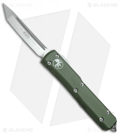 Microtech Ultratech T/E OTF Automatic Knife OD Green (3.4" Satin) 123-4OD 3 Microtech Ultratech T/E OTF Automatic Knife OD Green (3.4" Satin) 123-4OD