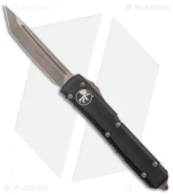 Microtech Ultratech Tanto OTF Automatic Knife Black (3.4" Bronze Apocalyptic)