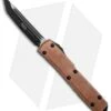 Microtech Copper Top Ultratech T/E OTF Automatic Knife (3.4" Black) -Microtech Microtech Ultratech TE OTF Auto Copper Top Black 123 1 CP BHQ 91666 jr