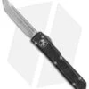 Microtech S/E OTF Tanto Automatic Knife Distressed Black (3.4" Apocalyptic) -Microtech Microtech Ultratech TE OTF Auto Distressed Black Tanto SW 123 10DBK BHQ 134036 jr