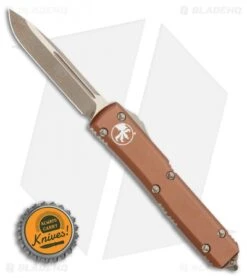 Microtech Ultratech S/E OTF Automatic Black (3.4" Bronze Apocalyptic) 121-13APTA -Microtech Microtech Ultratech TE OTF Automatic Black 3.4 Bronze Apocalyptic 121 13APTA BHQ 116824 LS Bottlecap