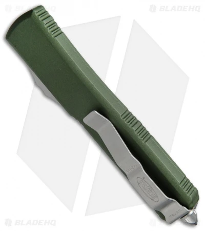 Microtech Ultratech T/E OTF Automatic Knife OD Green (3.4" Satin) 123-4OD 5 Microtech Ultratech T/E OTF Automatic Knife OD Green (3.4" Satin) 123-4OD - Image 3