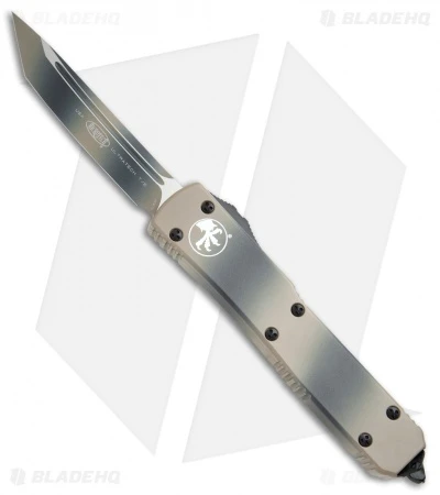 Microtech Ultratech T/E OTF Automatic Knife (3.4" Tan Camo) 123-1TC 3 Microtech Ultratech T/E OTF Automatic Knife (3.4" Tan Camo) 123-1TC