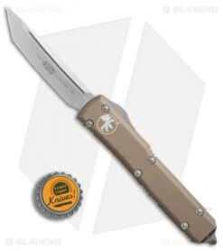 Microtech Ultratech T/E OTF Automatic Knife Tan CC (3.4" Stonewash) 9 Microtech Ultratech T/E OTF Automatic Knife Tan CC (3.4" Stonewash) -Microtech Microtech Ultratech TE Tan CC SW BHQ 82942 jr bottlecap
