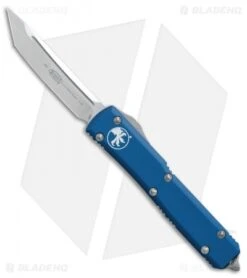 Microtech Ultratech T/E OTF Automatic Knife Blue CC (3.4" Satin)