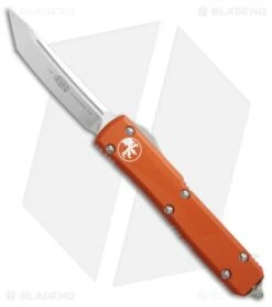 Microtech Ultratech T/E OTF Automatic Knife Orange CC (3.4" Satin)