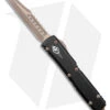 Microtech Ultratech Warhound OTF Auto Knife Black (3.4" Apocalyptic Bronzed) -Microtech Microtech Ultratech Warhound OTF Auto Black Apocalyptic Bronze BHQ 180379 jr