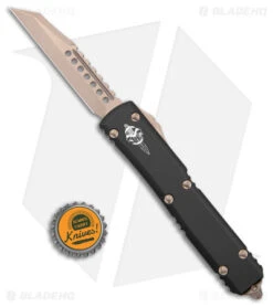 Microtech Ultratech Warhound Signature Series OTF Automatic Knife (3.4" Bronzed) 9 Microtech Ultratech Warhound Signature Series OTF Automatic Knife (3.4" Bronzed) -Microtech Microtech Ultratech Warhound Wharncliffe Signature Series OTF Auto Bronzed BHQ 178803 jr bottlecap
