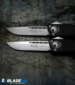 Microtech Combat Troodon S/E OTF Automatic Knife (3.8" Bead Blast) 143-7 -Microtech Microtech combat troodon bb sw metal dl