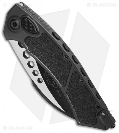 Microtech Hawk Black Tactical Automatic Knife (4" Black) 166-1T 4 Microtech Hawk Black Tactical Automatic Knife (4" Black) 166-1T - Image 2