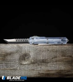 Microtech Ultratech Hellhound Tanto OTF Auto Knife Clear Top CC (Bronze SW) -Microtech Untitled 19