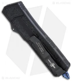 Microtech Marfione Custom Scarab Tanto OTF Knife Blued Ti (3.5" DLC SW) 7 Microtech Marfione Custom Scarab Tanto OTF Knife Blued Ti (3.5" DLC SW) -Microtech micortech scarab tanto sw dlc blued ti side cm