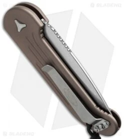Microtech LUDT Automatic Knife Tan (3.4" Stonewash) 135-10TA 6 Microtech LUDT Automatic Knife Tan (3.4" Stonewash) 135-10TA -Microtech microtech 135 10 tan side cm