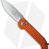 Microtech LUDT Automatic Knife Orange (3.4" Stonewash Serr) 135-11OR -Microtech microtech 135 11or cm