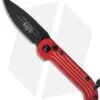 Microtech LUDT Automatic Knife Red (3.4" Black) 135-1RD -Microtech microtech 135 1rd cm bhq 9385 jr