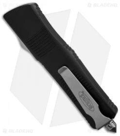 Microtech Troodon D/E OTF Automatic Knife (3" Black) 138-1 -Microtech microtech 138 1 troodon de black standard side