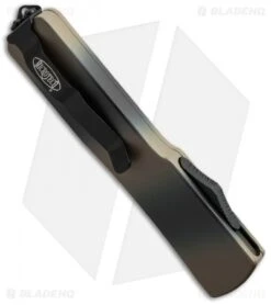 Microtech UTX-70 Tanto OTF Automatic Knife (2.4" Tan Camo Full Serr) 149-3UC 7 Microtech UTX-70 Tanto OTF Automatic Knife (2.4" Tan Camo Full Serr) 149-3UC -Microtech microtech 148 2tc side cm