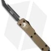 Microtech UTX-70 Tanto OTF Automatic Knife Tan (2.4" Black) 149-1TA -Microtech microtech 149 1ta cm