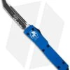Microtech UTX-70 Tanto OTF Automatic Knife Blue (2.4" Black Serr) 149-2BL