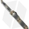 Microtech UTX-70 Tanto OTF Automatic Knife (2.4" Tan Camo Full Serr) 149-3UC -Microtech microtech 149 3tc cm
