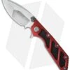 Microtech DOC Flipper Knife Red Aluminum (3.75" Satin) 153-4RD 2 Microtech DOC Flipper Knife Red Aluminum (3.75" Satin) 153-4RD -Microtech microtech 153 4rd cm